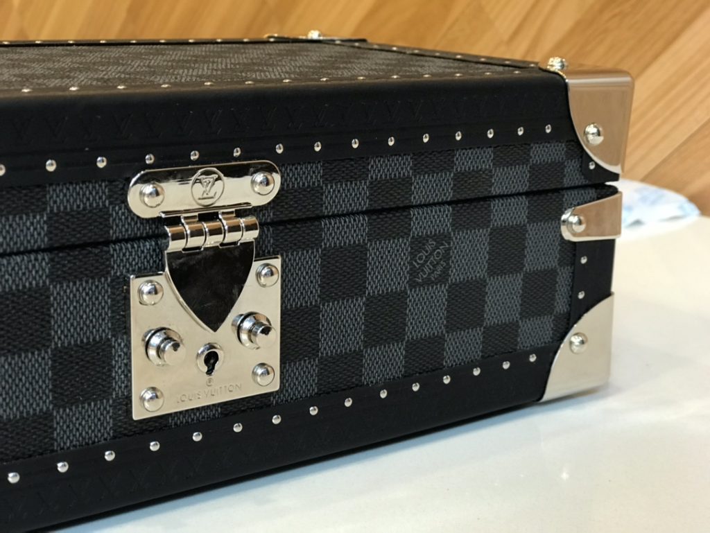 コフレ 8 モントル ルイヴィトン/Louis Vuitton 時計ボックス/ウォッチケース/ハードケース LV腕時計収納ボックス ダミエ2色 - 画像 3
