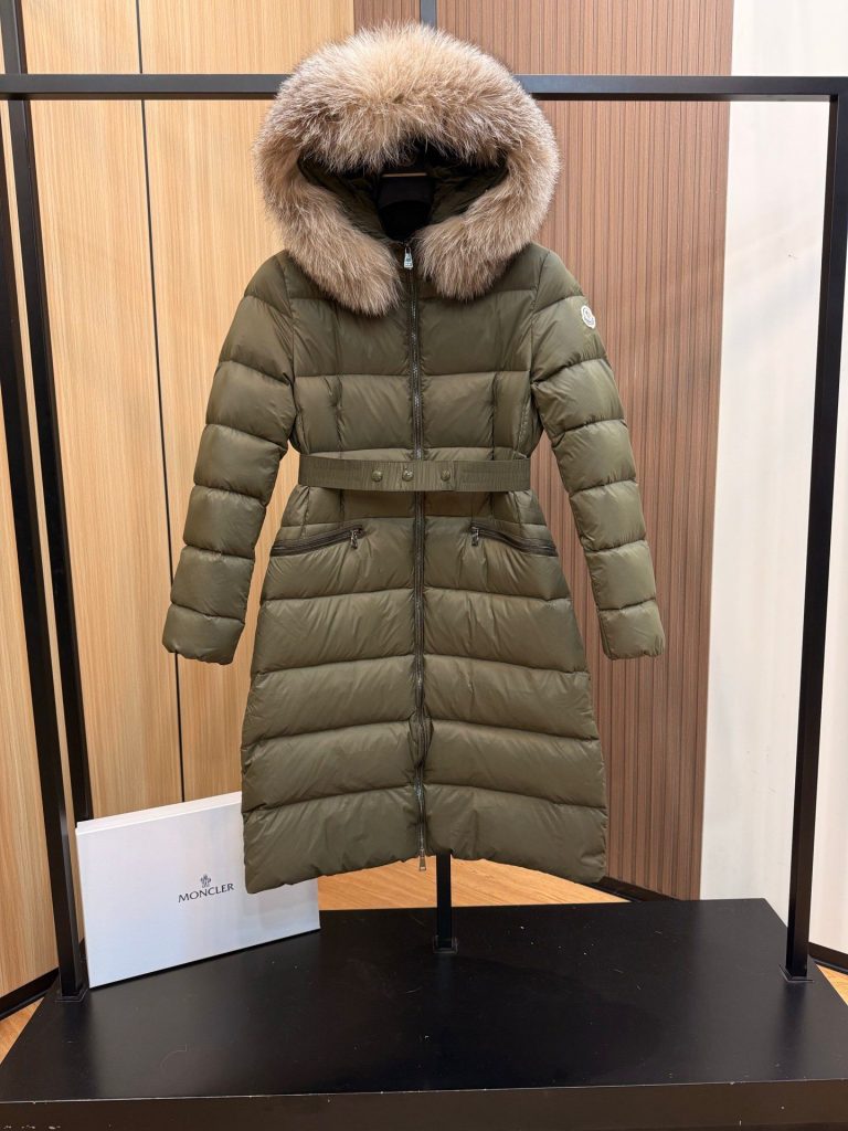 Moncler　モンクレール　ダウンジャケット　Boedic　ファー付きダウンコート　ロングダウンジャケット　レディース　秋冬限定 - 画像 4