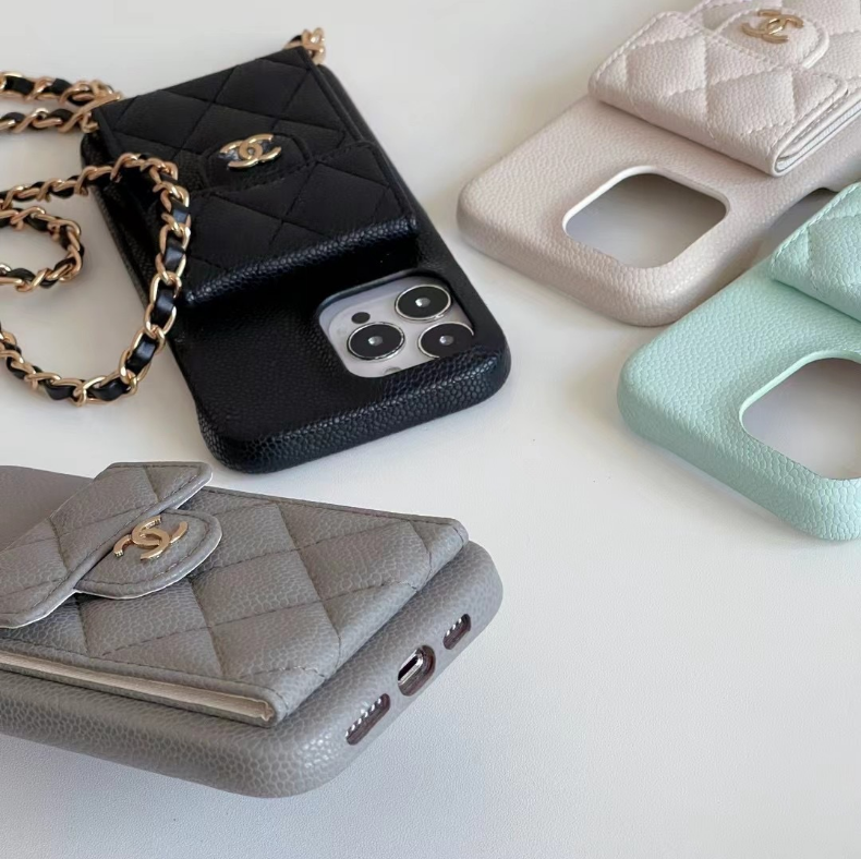 CHANEL　シャネル　iPhoneケース　iPhone17　携帯ケース　ネックストラップ付　アイフォンケース　スマホケース　多機種対応 - 画像 3