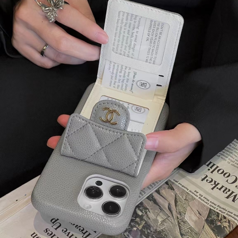 CHANEL　シャネル　iPhoneケース　iPhone17　携帯ケース　ネックストラップ付　アイフォンケース　スマホケース　多機種対応 - 画像 4