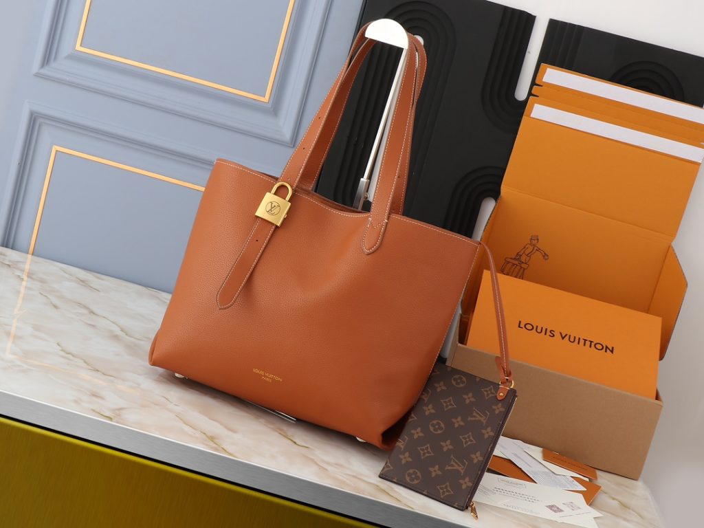 新作　ルイヴィトン　LOUIS VUITTON　ロウキー･カバ MM　トートバッグ　ポーチ付き　レディース　肩掛けバッグ　2色 - 画像 2