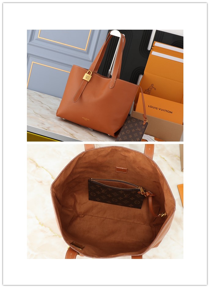 新作　ルイヴィトン　LOUIS VUITTON　ロウキー･カバ MM　トートバッグ　ポーチ付き　レディース　肩掛けバッグ　2色 - 画像 4
