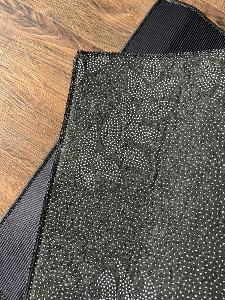 CHANEL　シャネル　マット　ブラック　浴室/キッチン/玄関　台所マット　滑り止め - 画像 4
