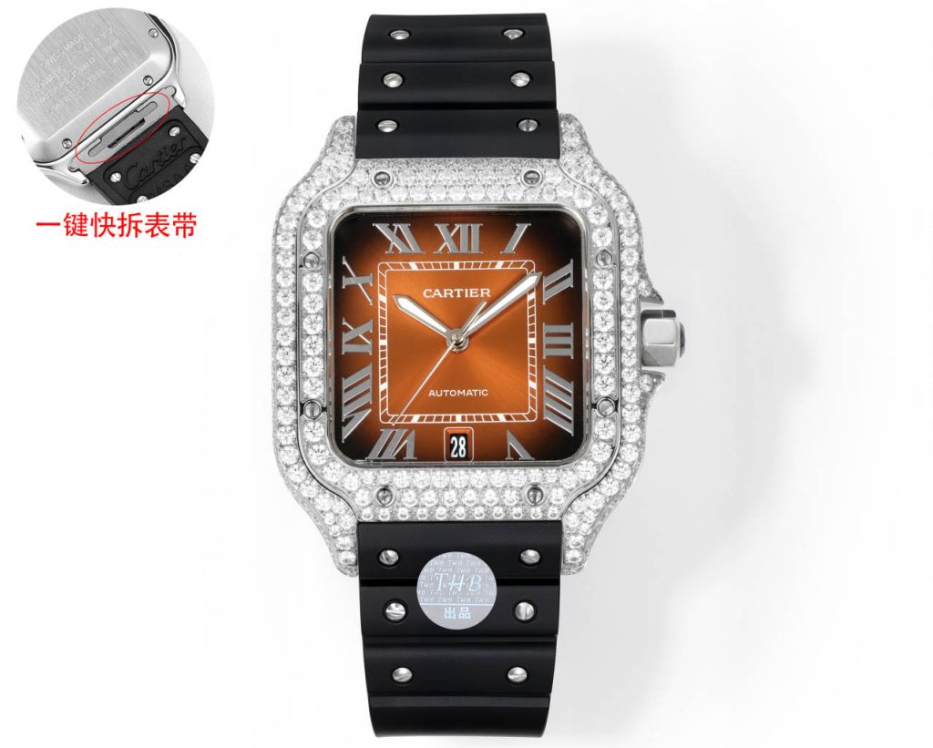 Cartier カルティエ✨Cartier✨ 高級時計 サントス ロンドス バロンブルー 人気モデル 💎 メンズ レディース ラグジュアリー腕時計⌚ ギフト🎁 - 画像 3