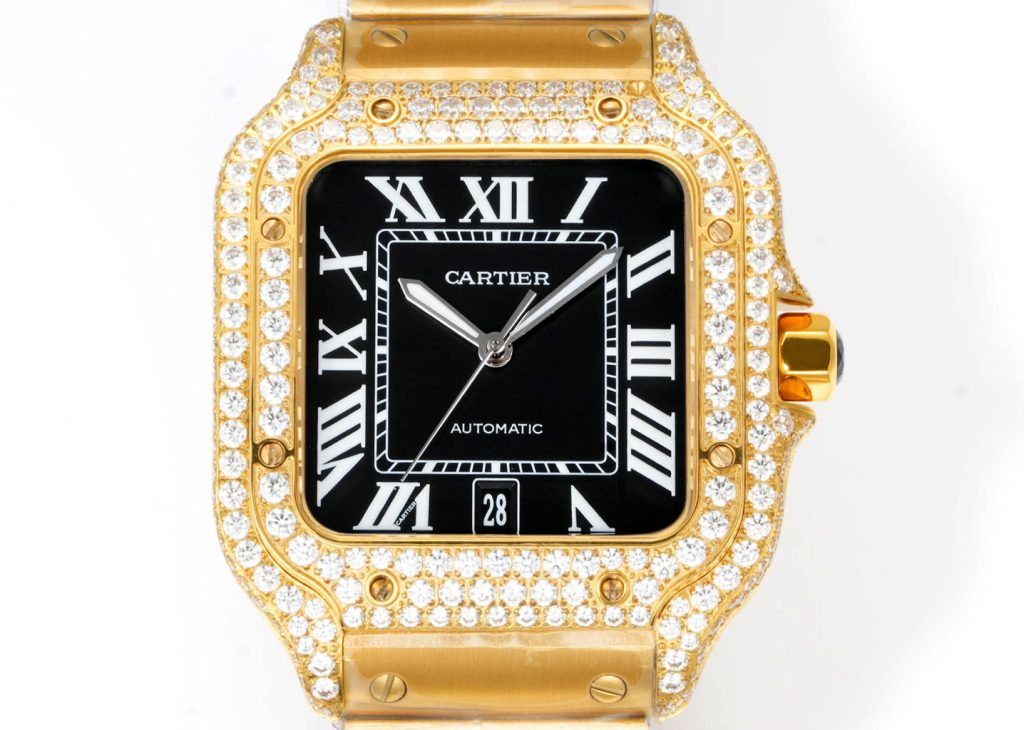 Cartier カルティエ【】Cartier サントス 時計 メンズ 腕時計 💎 100% ✨ 大人気モデル 🎁 プレゼントに最適 ⌚ - 画像 4