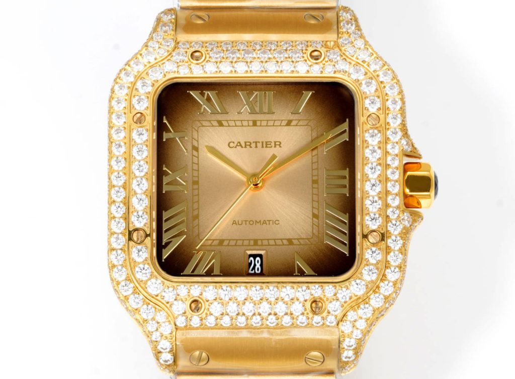 Cartier カルティエ【】Cartier サントス 時計 メンズ 腕時計 💎 100% ✨ 大人気モデル 🎁 プレゼントに最適 ⌚ - 画像 5