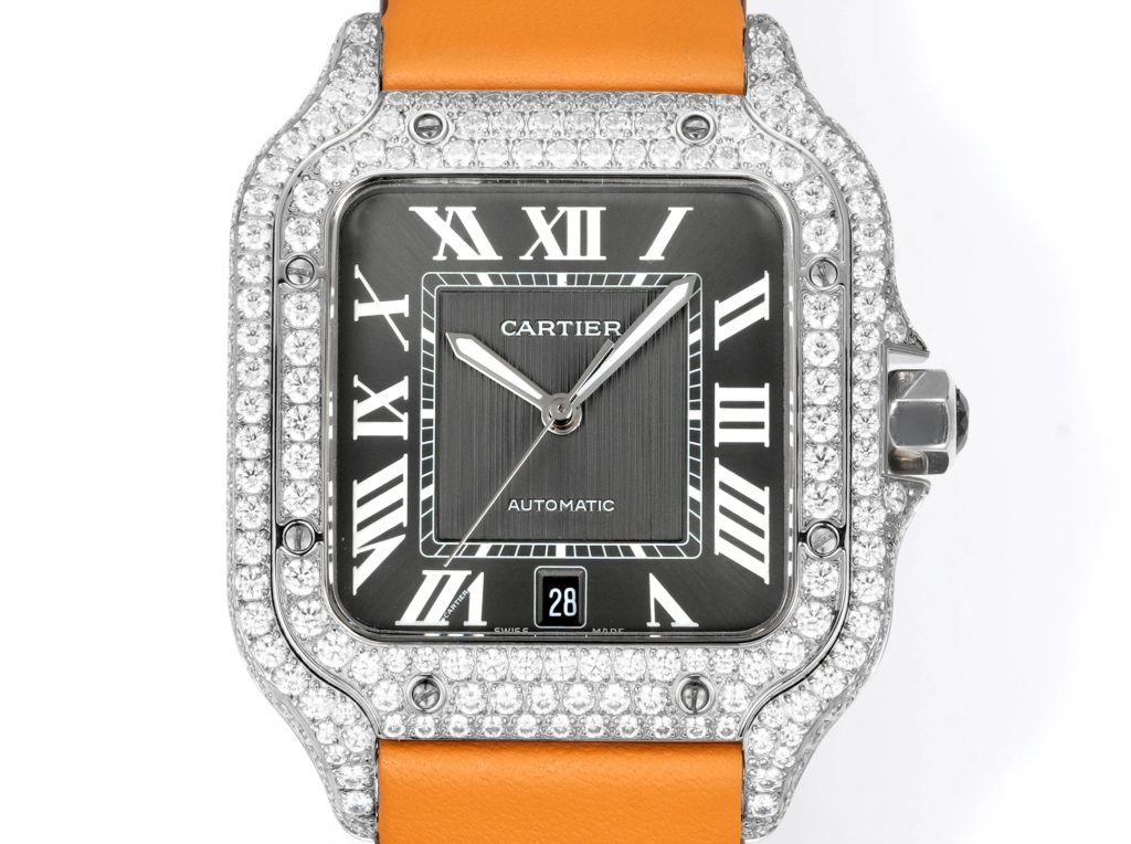 Cartier カルティエ💎✨【Cartier サントス 100】 メンズ 高級腕時計 人気モデル ラグジュアリー🕰️⭐️ - 画像 4