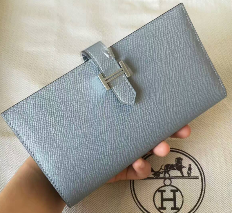 Hermes　エルメス　ベアンスフレ　二つ折り長財布 シルバー金具 男女兼用　エプソン　長財布　15色在庫 - 画像 3