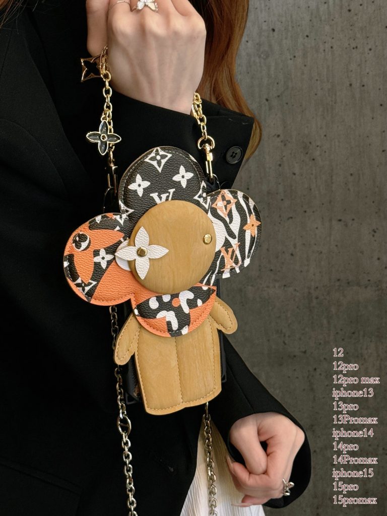 ルイヴィトン　Louis Vuitton　ヴィヴィエンヌ　可愛い携帯ケーズ　スマホケース　モノグラム　スマホカバー　iphone15/iphone15Pro - 画像 3