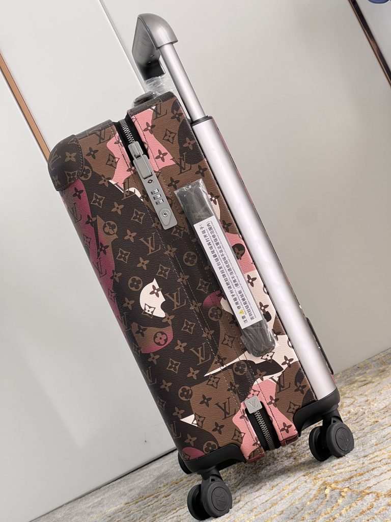 【ルイヴィトン】キャリーバッグ モノグラム帆布 半抽象ポートレート 4輪 機内持ち込み 上品な旅行バッグ - 画像 5