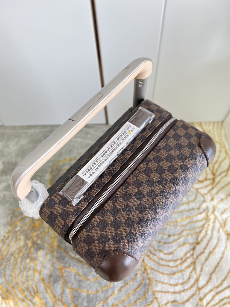 【ルイヴィトン】ホライズン キャリーバッグ モノグラム柄 レザー保護コーナー 旅行ステッカー付き 上質で実用的な旅行コンパニオン - 画像 7
