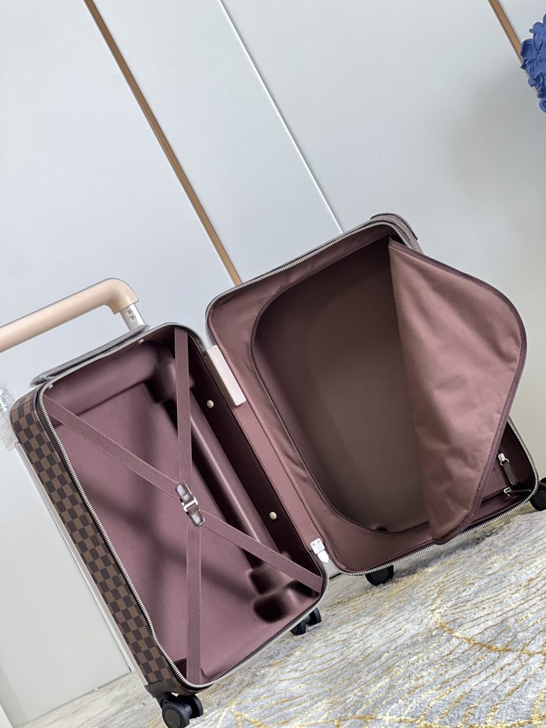 【ルイヴィトン】ホライズン キャリーバッグ モノグラム柄 レザー保護コーナー 旅行ステッカー付き 上質で実用的な旅行コンパニオン - 画像 8