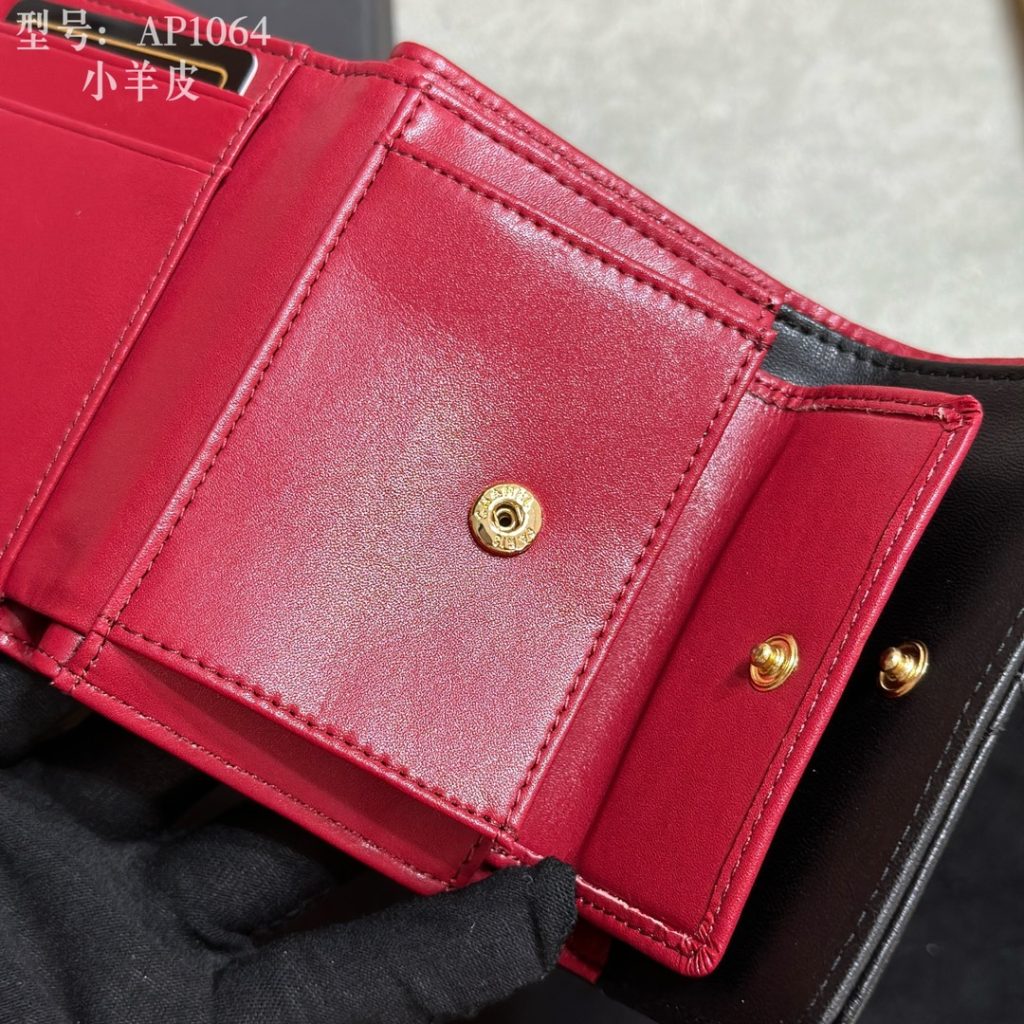 【シャネル】キャビアスキン 長財布 ココマーク金具 上品で使いやすいブラックのレディースウォレット - 画像 8