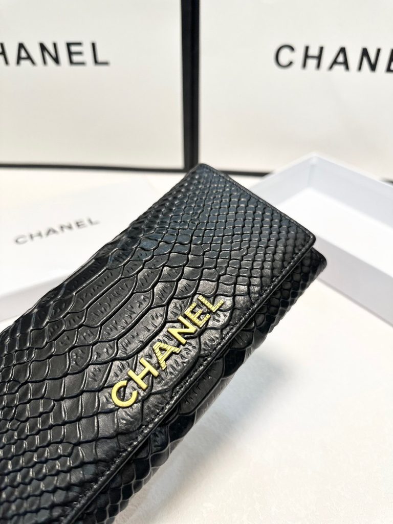 【シャネル】キャビアスキン 長財布 ココマーク金具 上品で高級感あふれるレディースウォレット - 画像 5