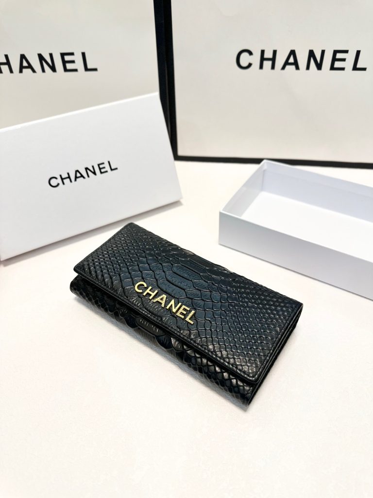 【シャネル】キャビアスキン 長財布 ココマーク金具 上品で高級感あふれるレディースウォレット - 画像 7