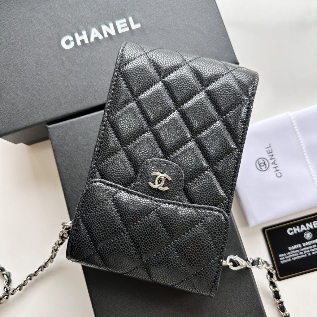 【シャネル】キャビアスキン 長財布 ココマーク金具 上品で実用的なレディースウォレット - 画像 6