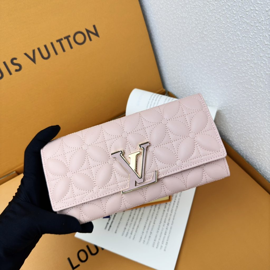ルイ・ヴィトン モノグラムキャンバス 上品な長財布 レディース人気モデル ギフトにも最適 - 画像 2