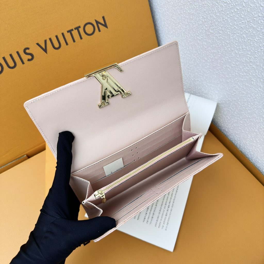ルイ・ヴィトン モノグラムキャンバス 上品な長財布 レディース人気モデル ギフトにも最適 - 画像 8