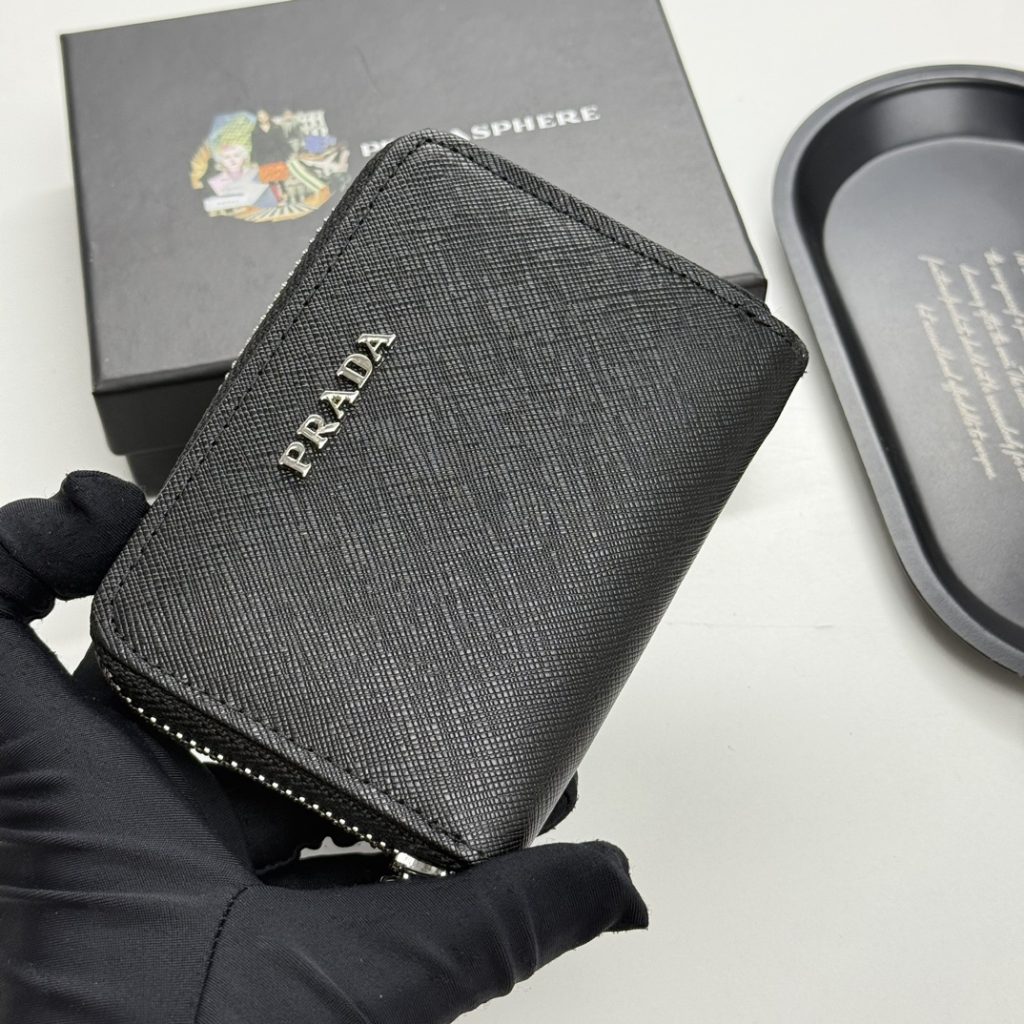 プラダ モノグラムキャンバス 上品な長財布 レディース人気モデル ギフトにも最適 - 画像 3