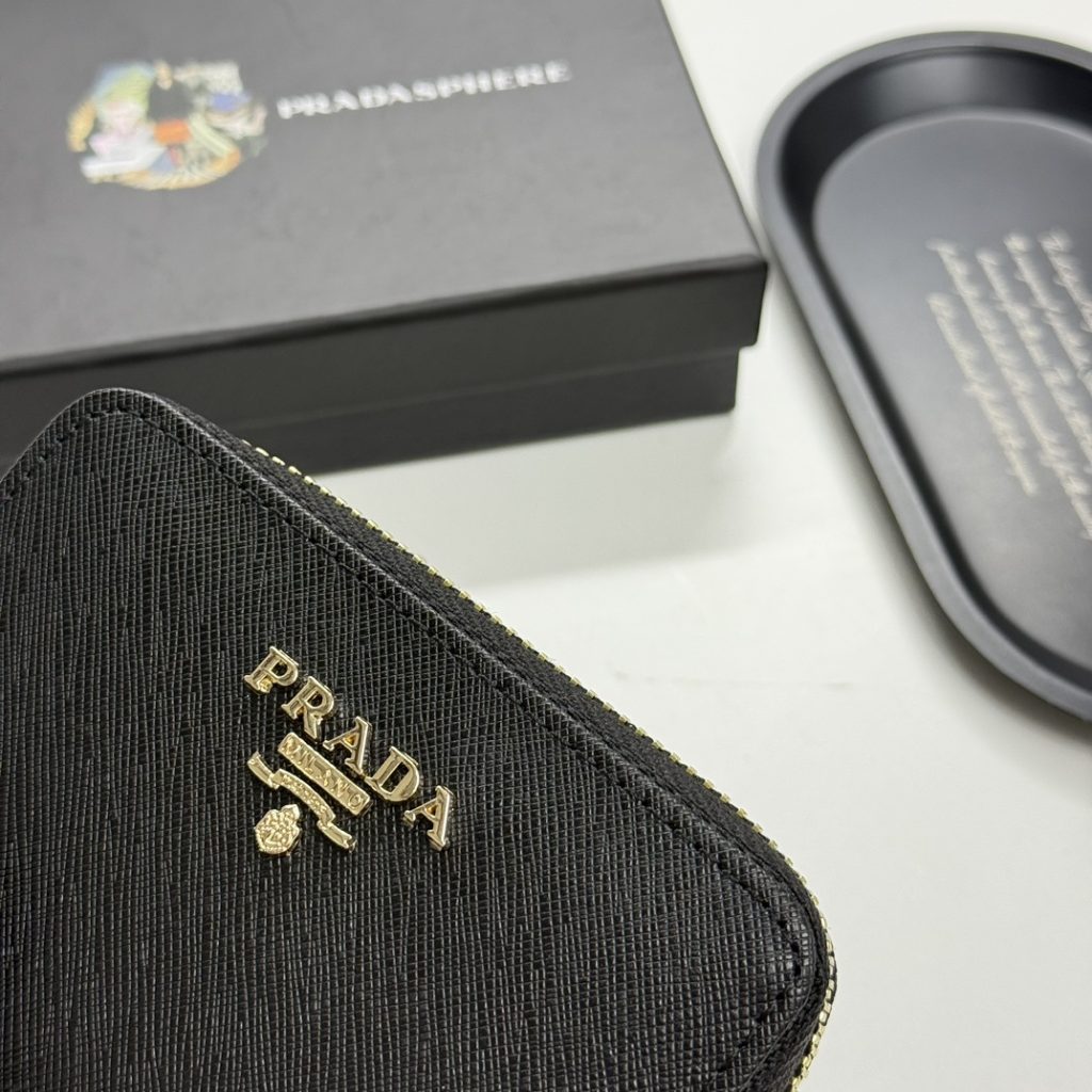 プラダ モノグラムキャンバス 上品な長財布 レディース人気モデル ギフトにも最適 - 画像 5