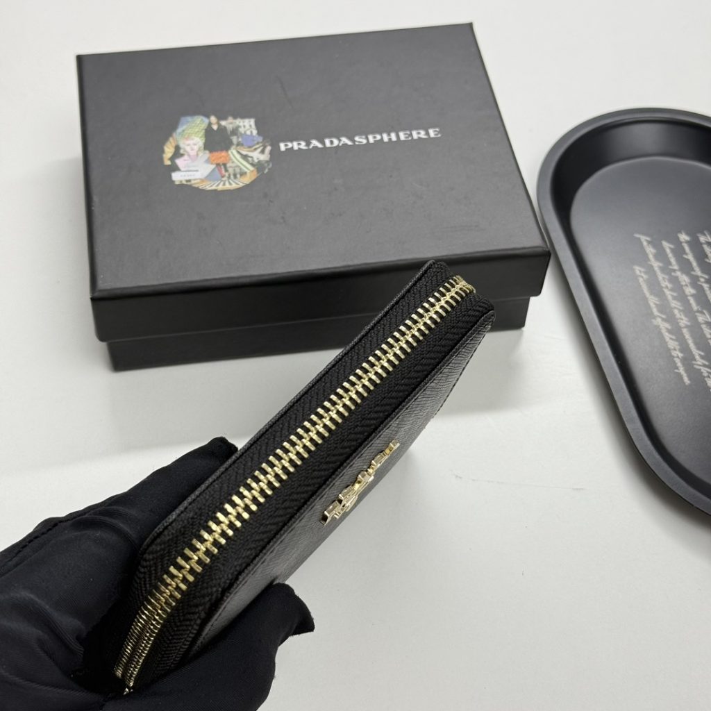 プラダ モノグラムキャンバス 上品な長財布 レディース人気モデル ギフトにも最適 - 画像 6