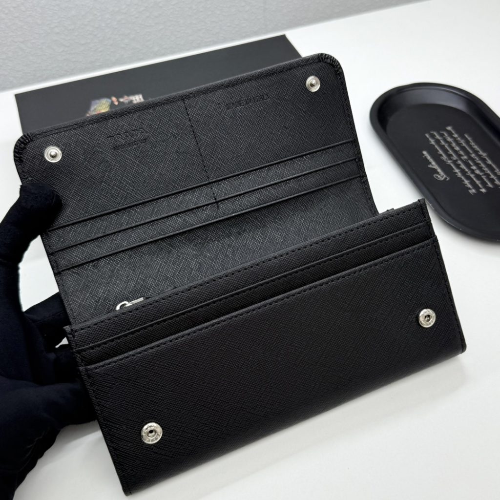プラダ モノグラムキャンバス 上品な長財布 レディース人気モデル ギフトにも最適 - 画像 7