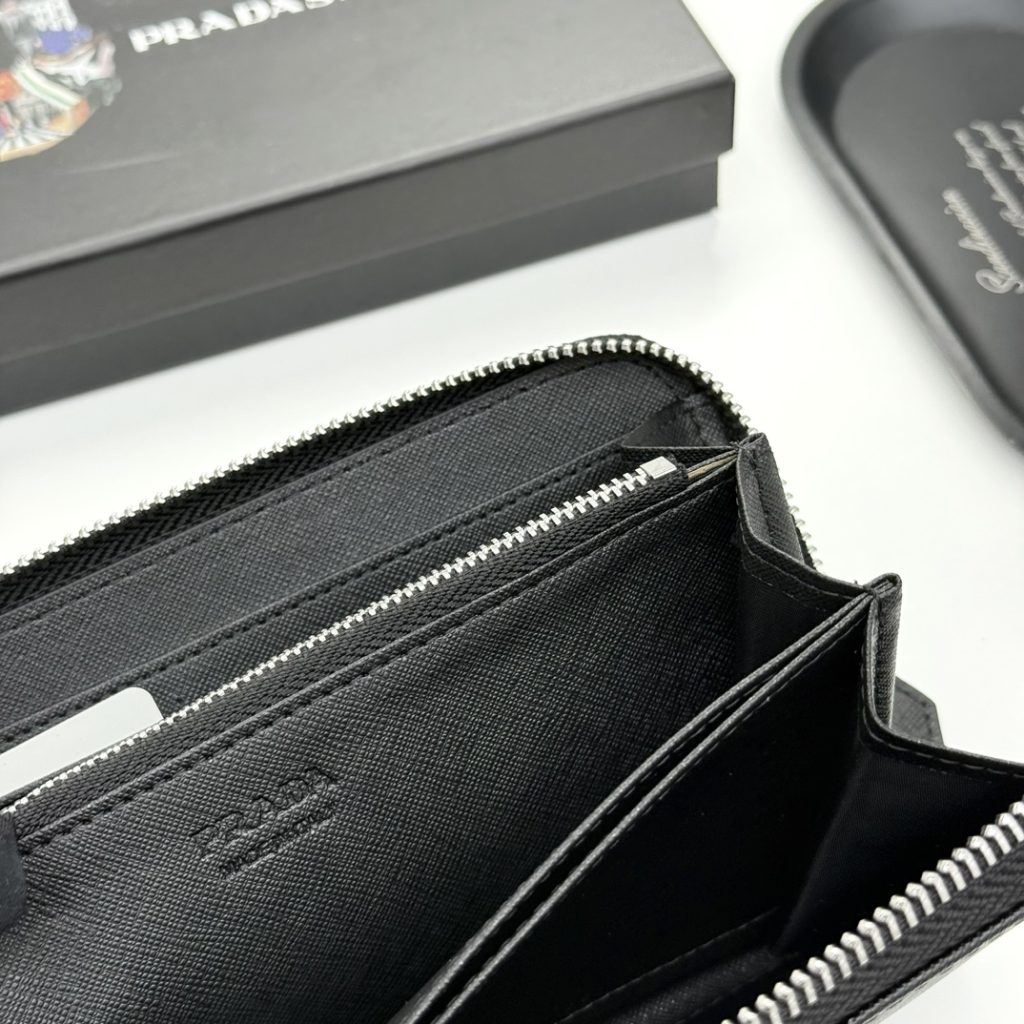 プラダ モノグラムキャンバス 上品な長財布 レディース人気モデル ギフトにも最適 - 画像 8