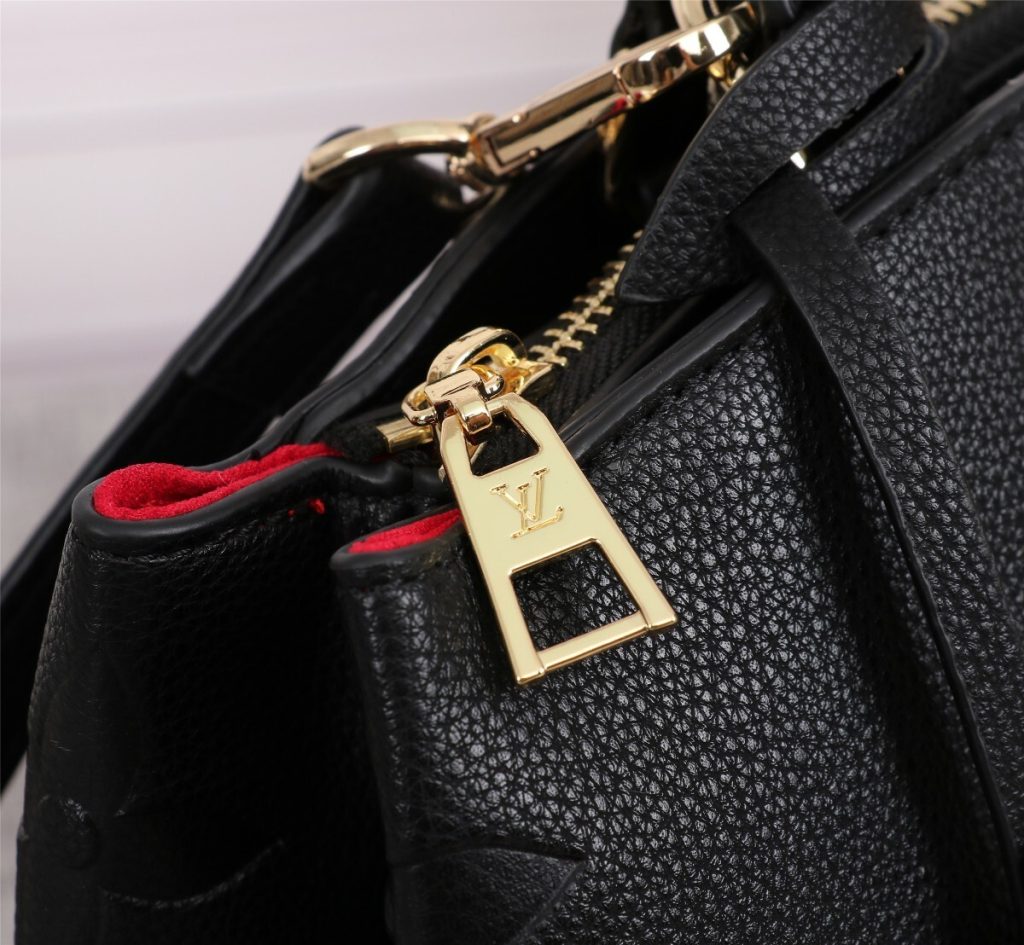 ヴィトンバッグ　Louis Vuitton☆PETIT PALAIS　ハンドバッグ　モノグラム　アンプラント　レザー　4色選択可 - 画像 8