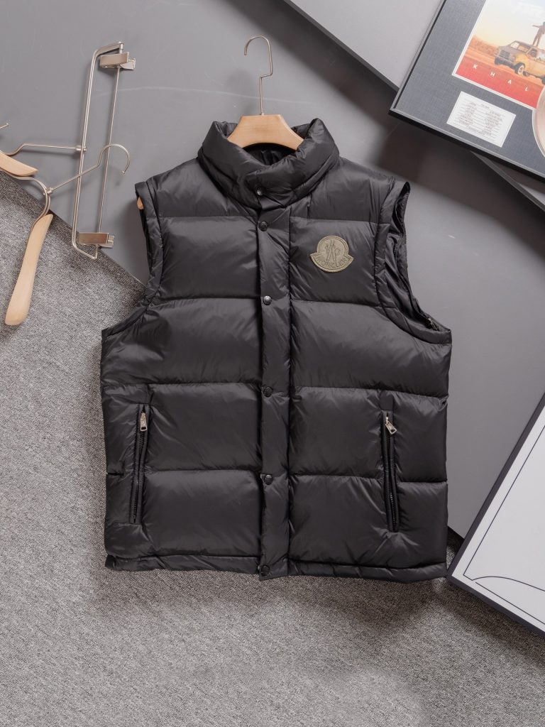 Monclerモンクレール ダウンジャケット 黒 2way 脱着可能 保温性抜群 - 画像 8