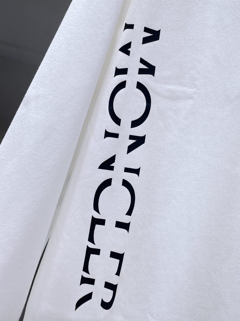 Monclerモンクレール ロゴスウェットシャツ 2色展開 男用 ロングスリーブ 半袖 ジャンパー ファッションアイテム - 画像 7