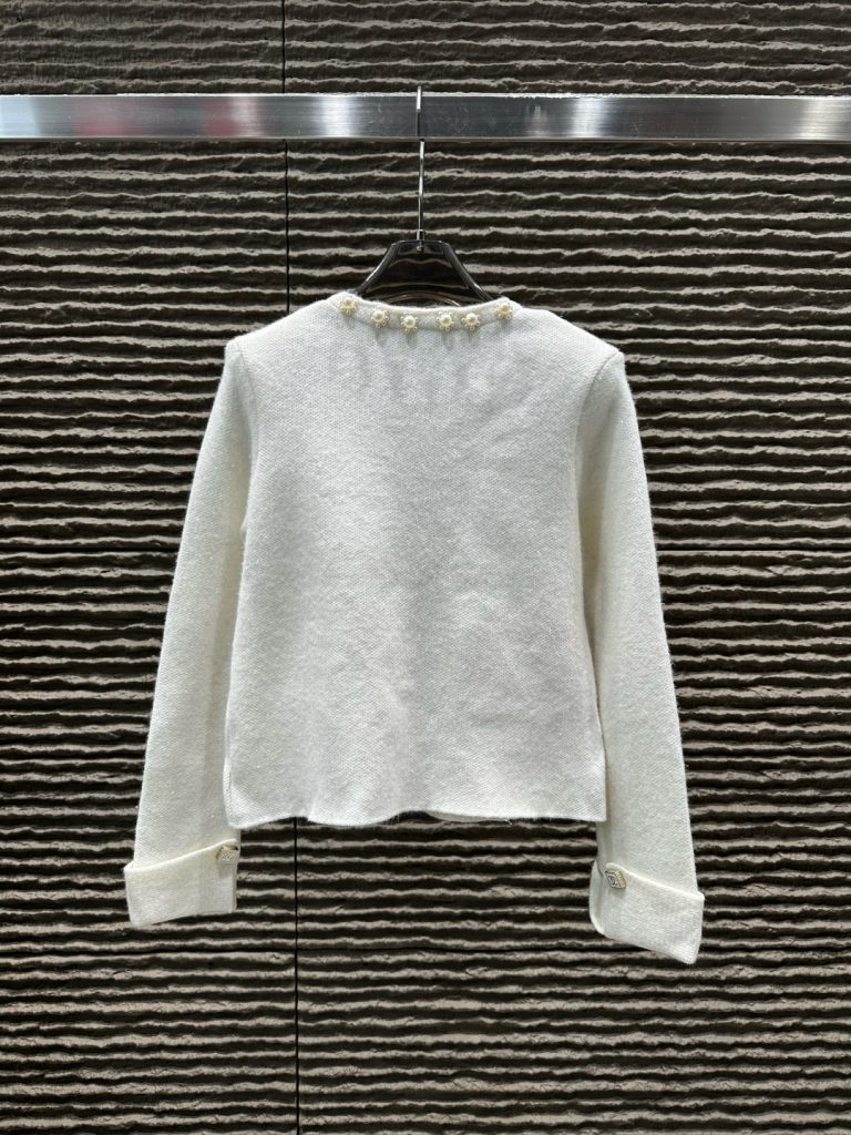 シャネル レディース カーディガン 2色入 紳士風デザイン 通勤用 ファッションアイテム - 画像 6