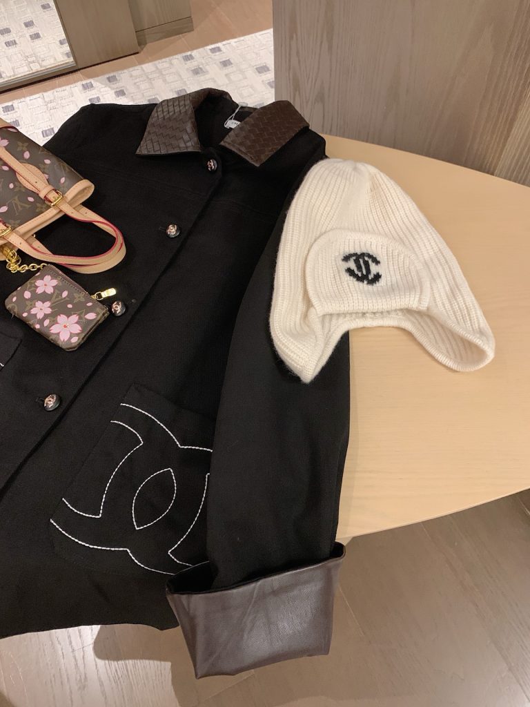 chanel ロゴ刺繍 ロングスリーブTシャツ 100%コットン - 画像 8