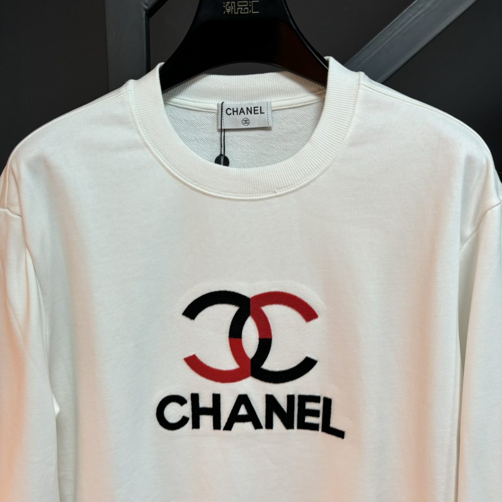 chanel ロゴパーカー 2色入 スウェットシャツ 長袖 半袖 ロゴTシャツ 春夏 秋冬 レディース 男女兼用 - 画像 2
