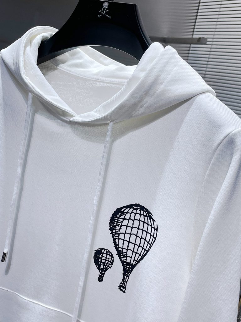 ローファー風デザインのLOUIS VUITTON パーカー 2色入 保温性抜群 - 画像 4