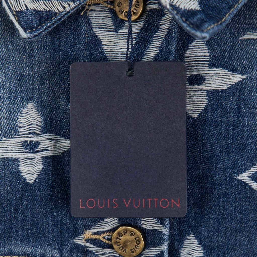 Louis Vuittonロレックス デニムジャケット ブルー デザイン性高い1枚 - 画像 5