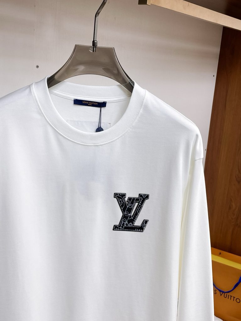 Louis Vuittonルイヴィトン 白 5色 ロングスリーブTシャツ 軽量快乾 伸縮性あり 日本サイズ対応 - 画像 3