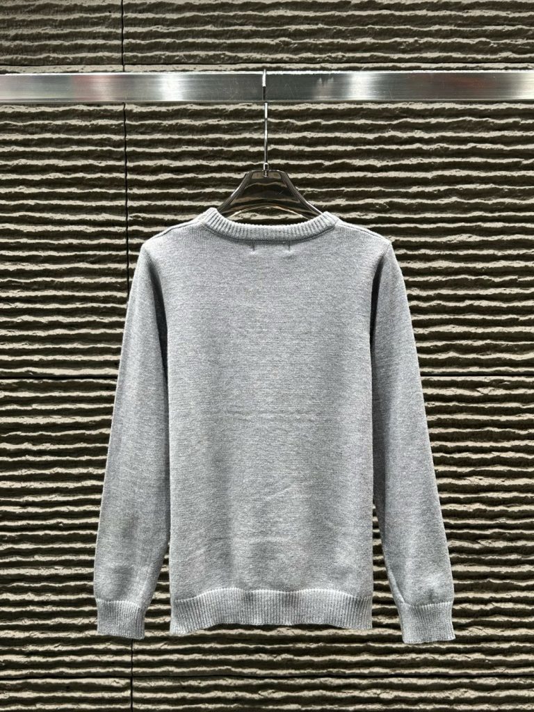 Louis Vuittonルイヴィトン ロゴ フォックス ニットセーター 灰色 1色 - 画像 4