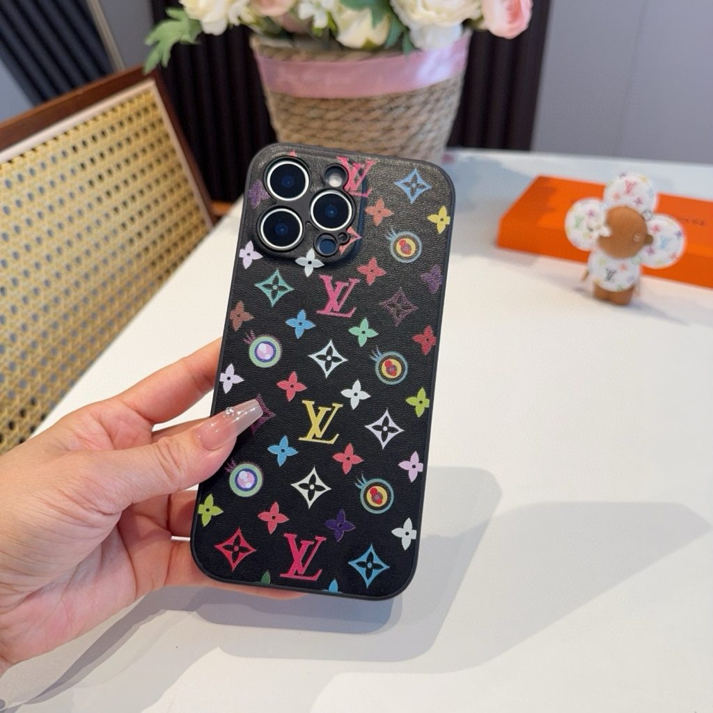 iPhoneケースルイヴィトン風 チェック柄 スマホケース 2色入 🌸 - 画像 8