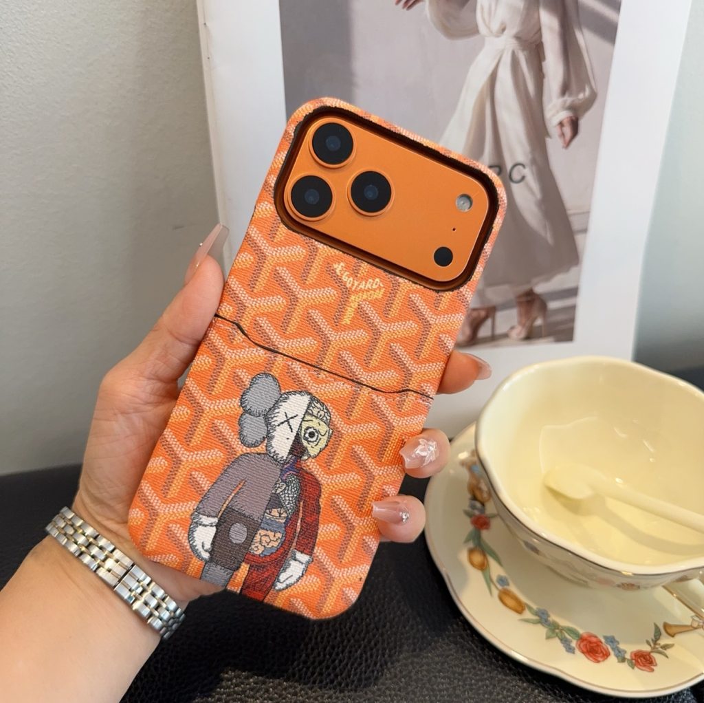 iPhoneケースKaws カード付きスマホケース 3色入 📱 - 画像 2