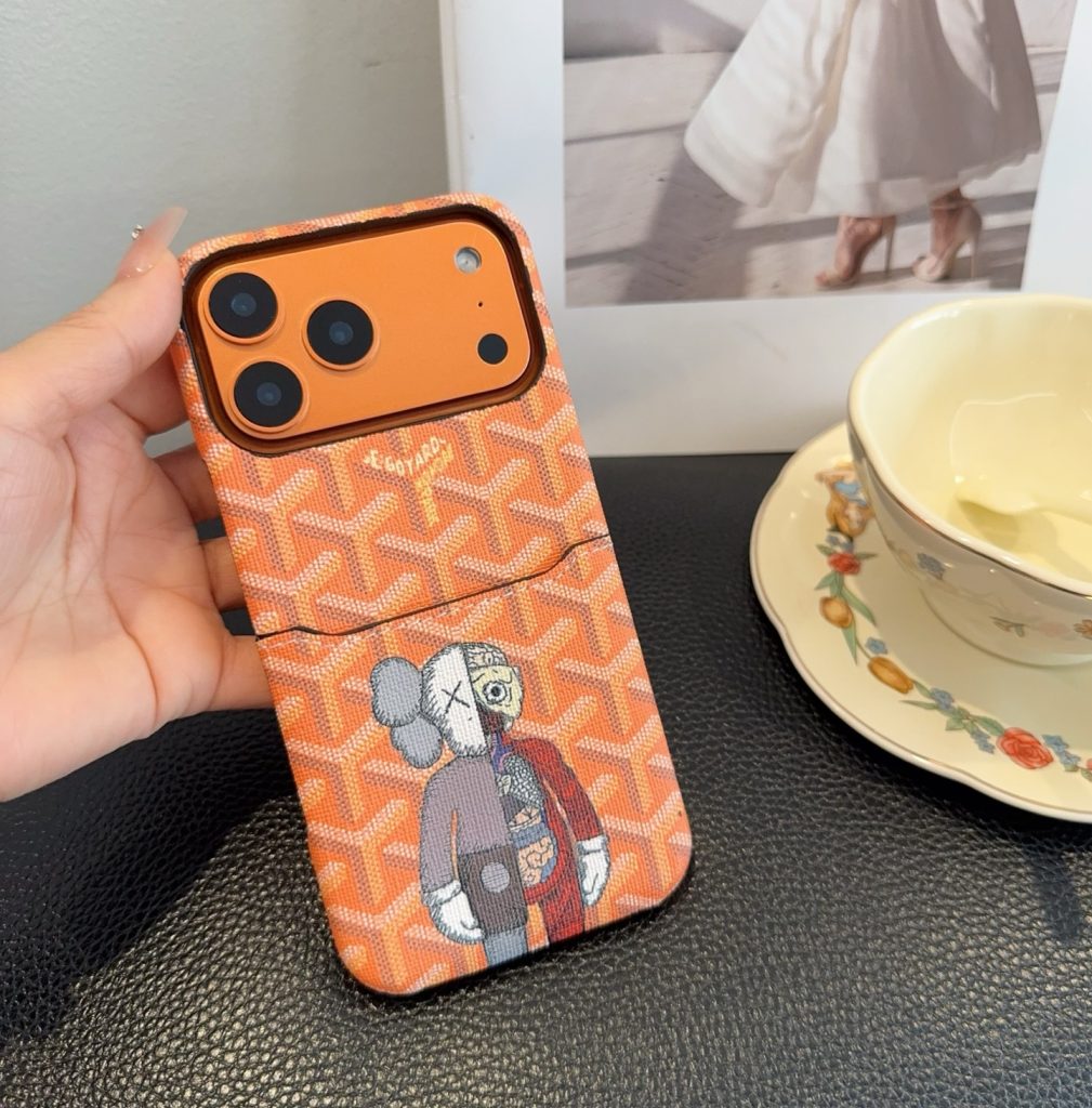 iPhoneケースKaws カード付きスマホケース 3色入 📱 - 画像 3