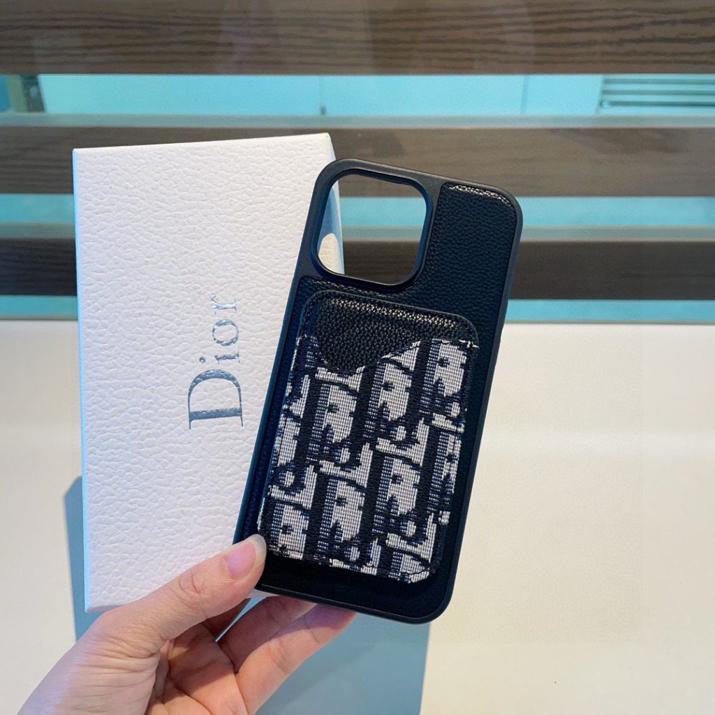 iPhoneケースDior スマホケース カード収納 2色入 📱 - 画像 3