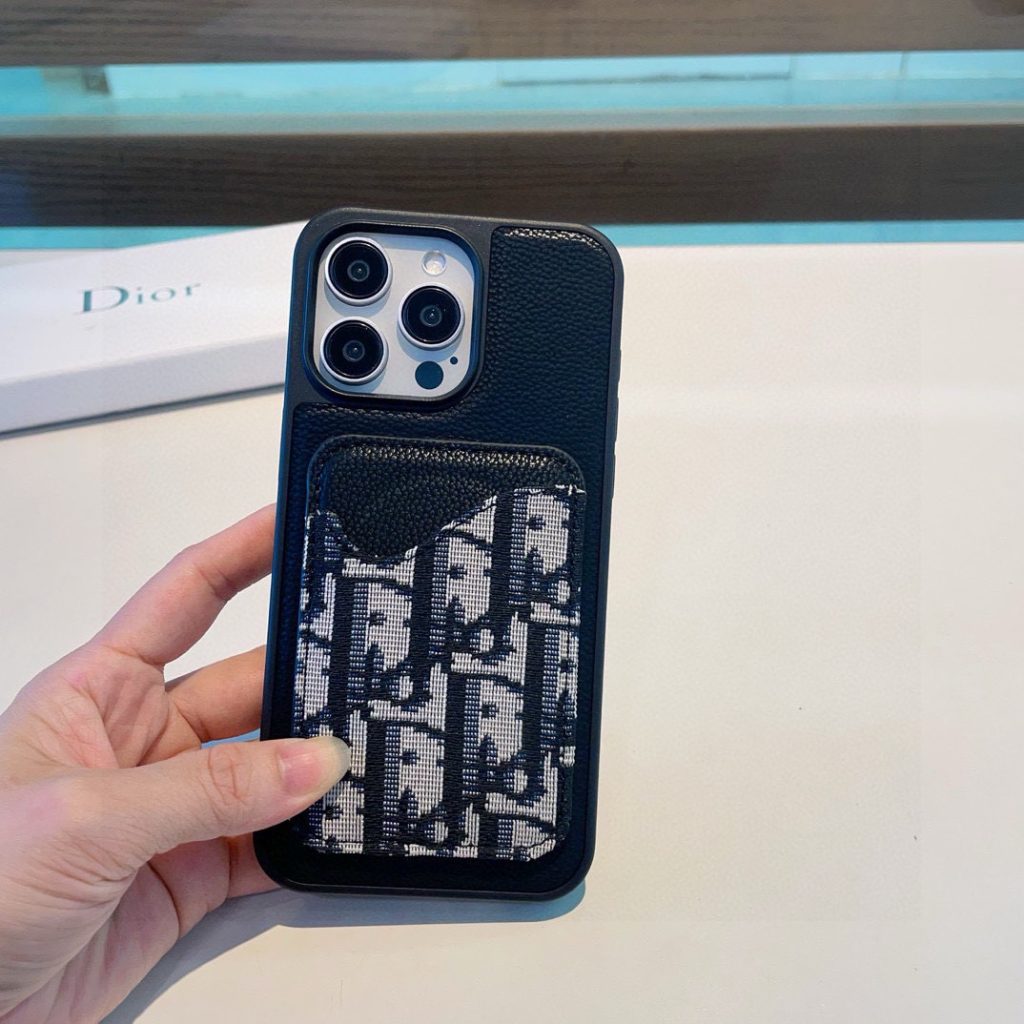 iPhoneケースDior スマホケース カード収納 2色入 📱 - 画像 8