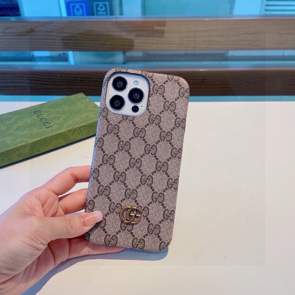 iPhoneケースグッチ iPhone14 Pro Max ファブリックケース 2色入 🌸 - 画像 2