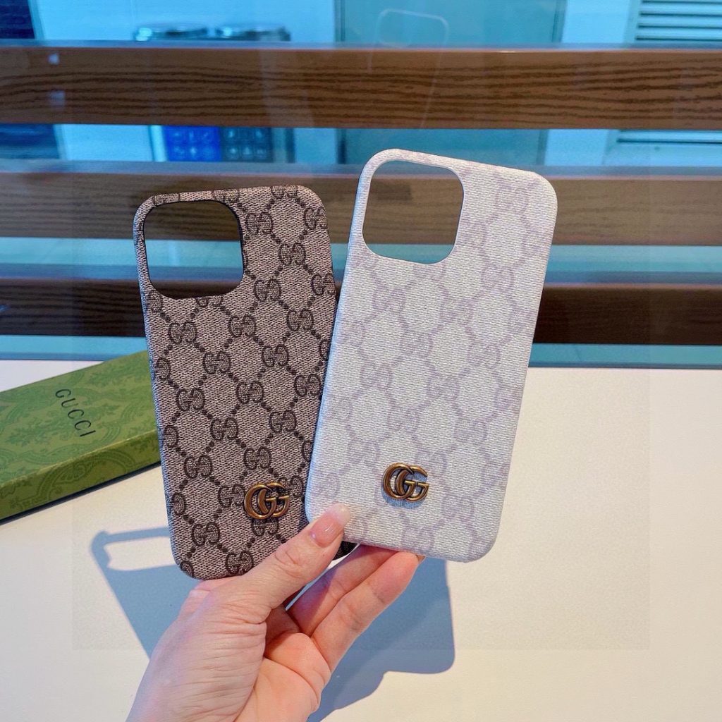 iPhoneケースグッチ iPhone14 Pro Max ファブリックケース 2色入 🌸 - 画像 4