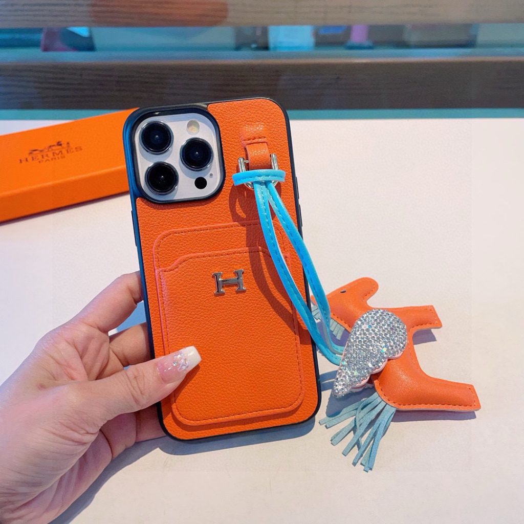 iPhoneケースHERMES モンテカルロ カードポケット付きiPhoneケース 2色入 🐎 - 画像 2