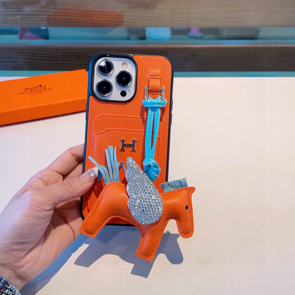 iPhoneケースHERMES モンテカルロ カードポケット付きiPhoneケース 2色入 🐎 - 画像 4