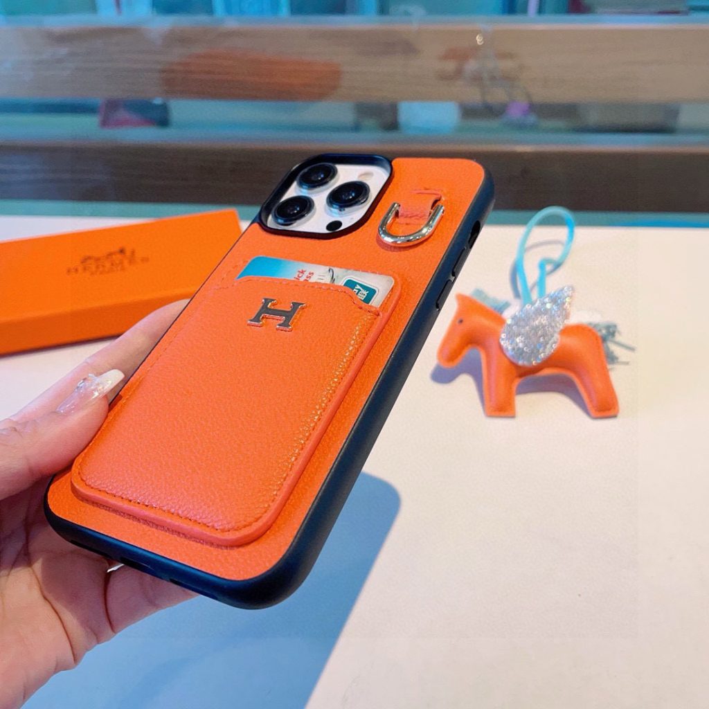 iPhoneケースHERMES モンテカルロ カードポケット付きiPhoneケース 2色入 🐎 - 画像 6