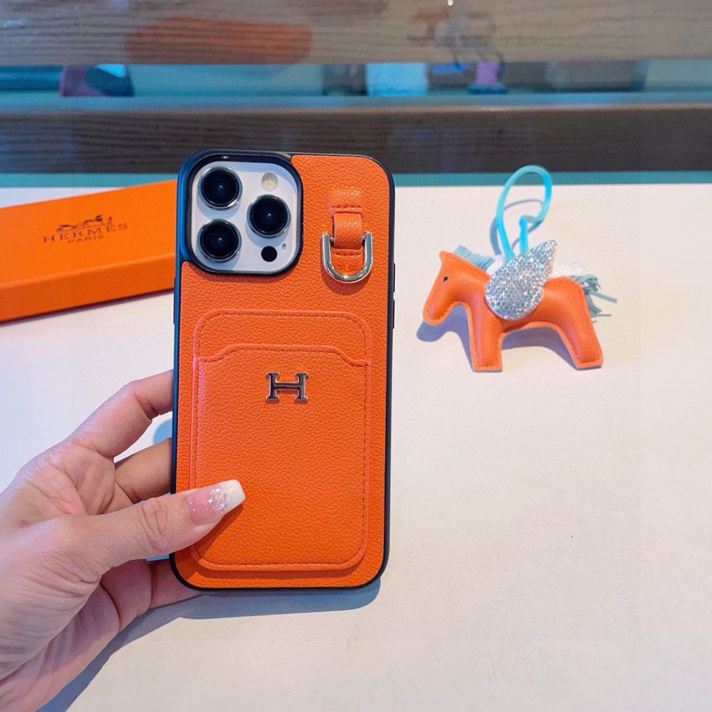 iPhoneケースHERMES モンテカルロ カードポケット付きiPhoneケース 2色入 🐎 - 画像 8