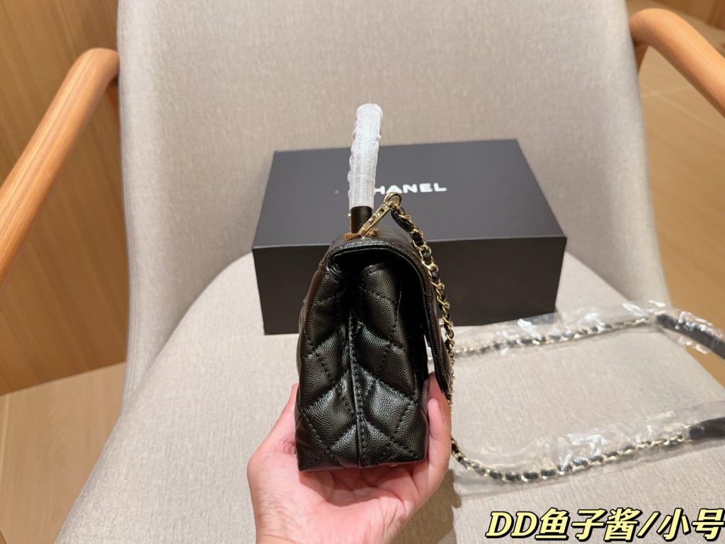シャネル ブリーフケース 2色 ブラック ゴールド金具 - 画像 5
