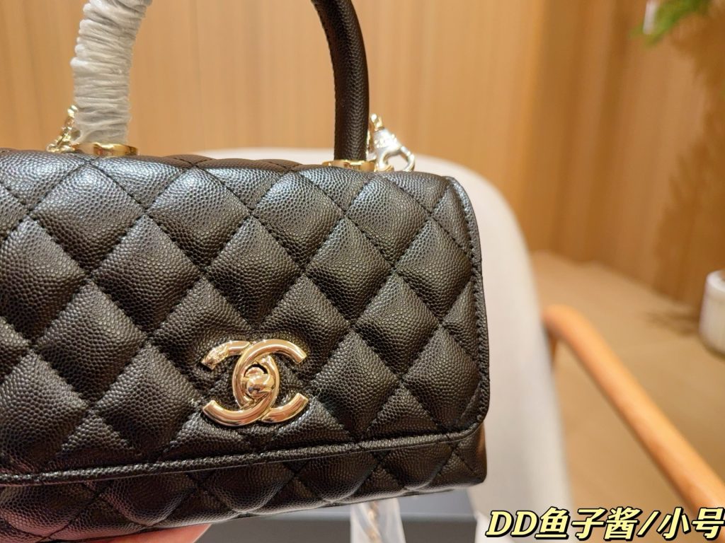 シャネル ブリーフケース 2色 ブラック ゴールド金具 - 画像 8